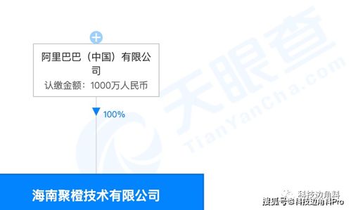 阿里巴巴成立海南聚橙技术公司，注册资本1000万元加码信息系统集成服务